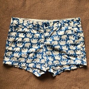 Lilly Pulitzer Elephant Printed Shorts